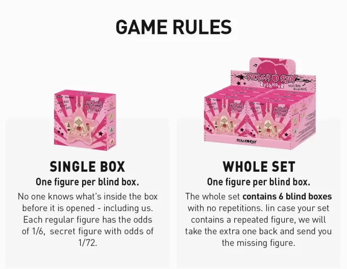 Peach Riot Rush Hour -sarja – Mini Bag Blind Box