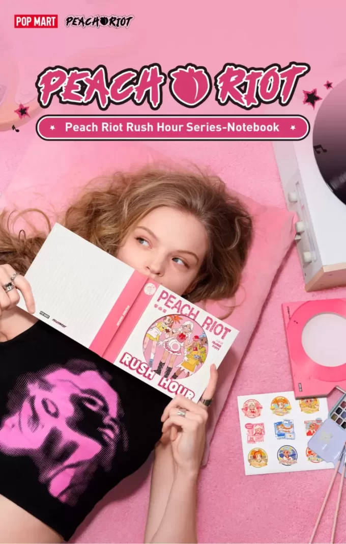 Peach Riot Rush Hour -sarjan muistikirja