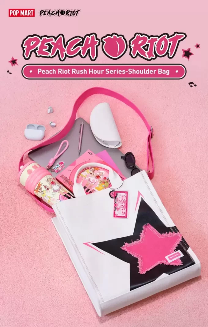 Peach Riot Rush Hour -sarjan olkalaukku