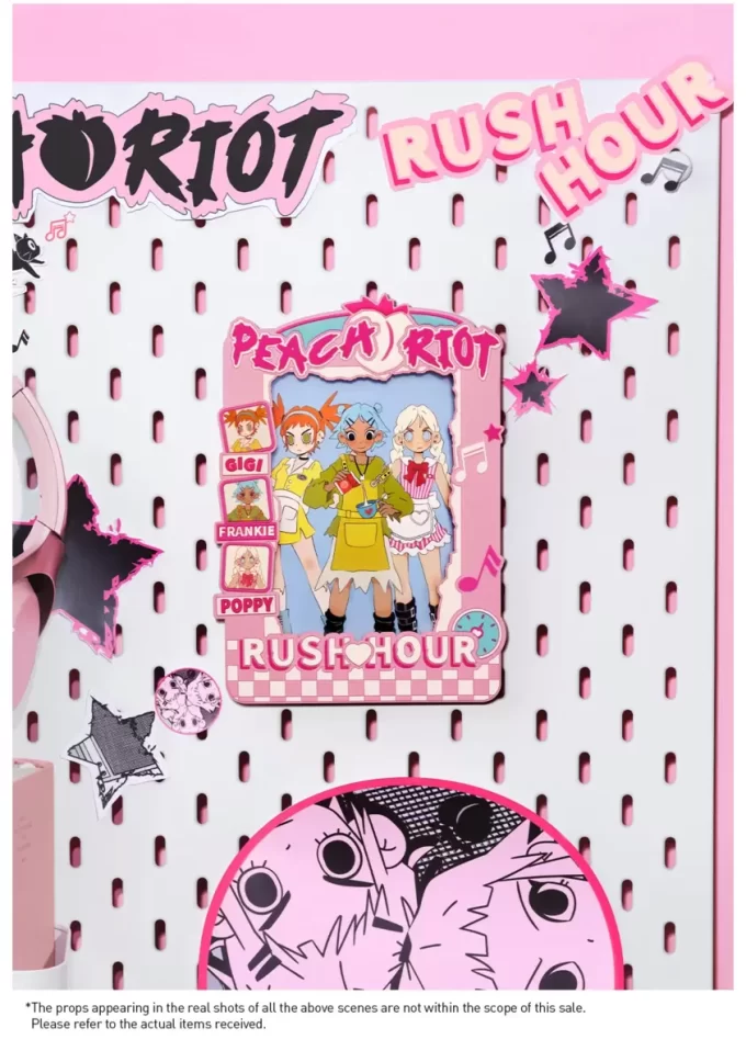 Peach Riot Rush Hour -sarjan valokuvakehys (6 tuumaa)