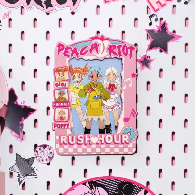 Peach Riot Rush Hour -sarjan valokuvakehys (6 tuumaa)