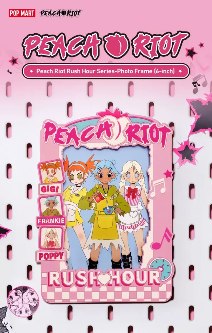 Peach Riot Rush Hour -sarjan valokuvakehys (6 tuumaa)