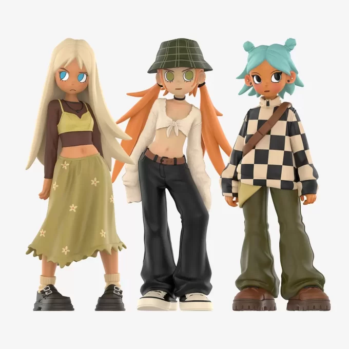 Peach Riot Street Style -hahmot