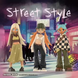 Peach Riot Street Style -hahmot