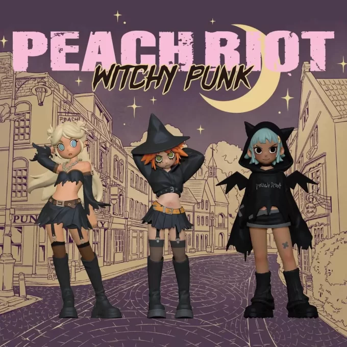 Peach Riot Witchy Punk -figuurit