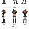 Peach Riot Witchy Punk -figuurit