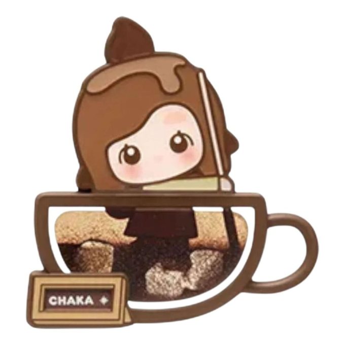 Pop Bean Coffee Factory -jääkaappimagneetti ”Chaka Double Shot Espresso”