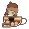 Pop Bean Coffee Factory -jääkaappimagneetti ”Molly Stir with Sugar”