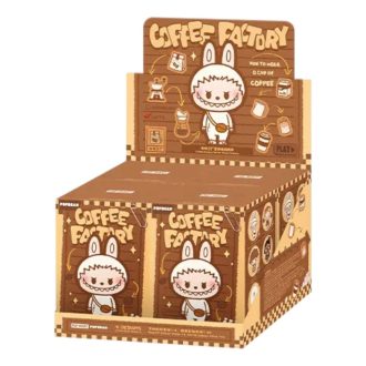 Pop Bean Coffee Factory pehmo riipus sinetöity kotelo (4 sokeaa rasiaa)