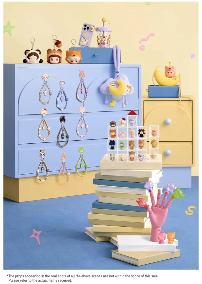 POP BEAN Pyjama Party -kaksikerroksinen ravistettava pillimuki