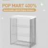 POP MART 400 % koottava valaistu vitriini