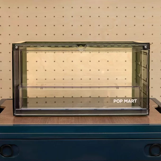 POP MART Koottu Vitriini (Läpinäkyvä Vihreä)