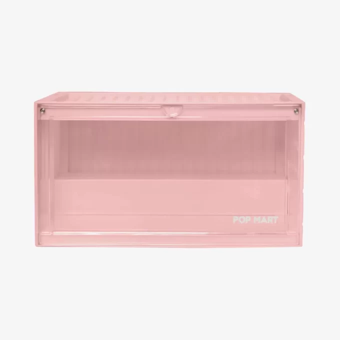 POP MART Valaiseva esittelyrasia (valkoinen & keltainen & pinkki)