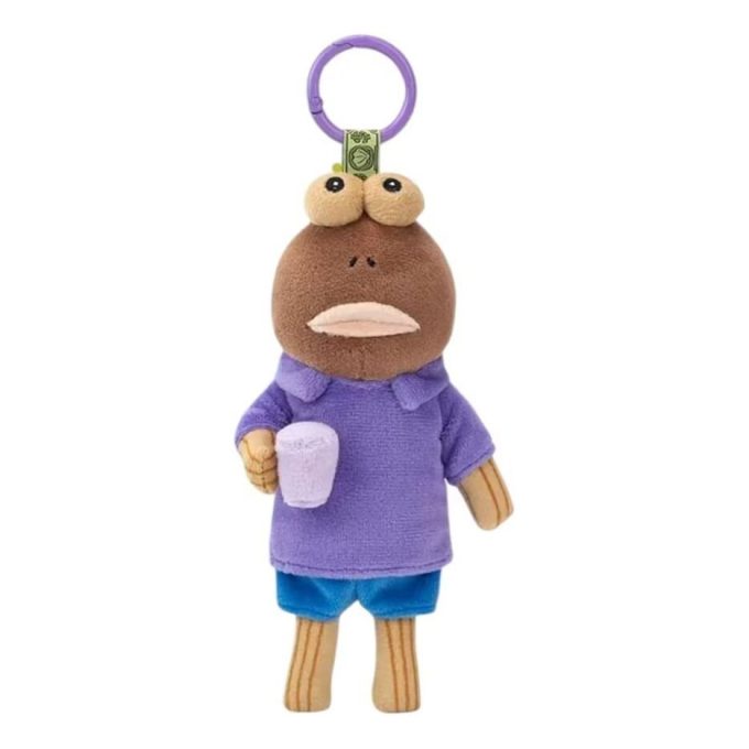 Pop Mart x Bikini Bottom Buddies -pehmolelu ”Hullu pökerryksissä oleva kala”