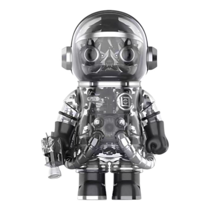 Pop Mart x CLOT Mega Space Molly Black Alienagra -setti 400%