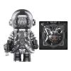 Pop Mart x CLOT Mega Space Molly Black Alienagra -setti 400 % + 3D-stereoskooppinen maalaussetti