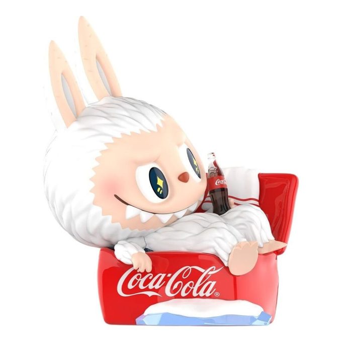 Pop Mart x Coca-Cola Hirviöt Labubu -figuuri ”Erikoissohva”