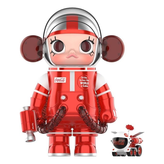 Pop Mart x Coca Cola Mega Space Molly 2 -hahmo 1000 %