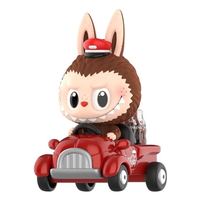 Pop Mart x Coca-Cola The Monsters Labubu -figuuri ”Labubu Express” salainen versio