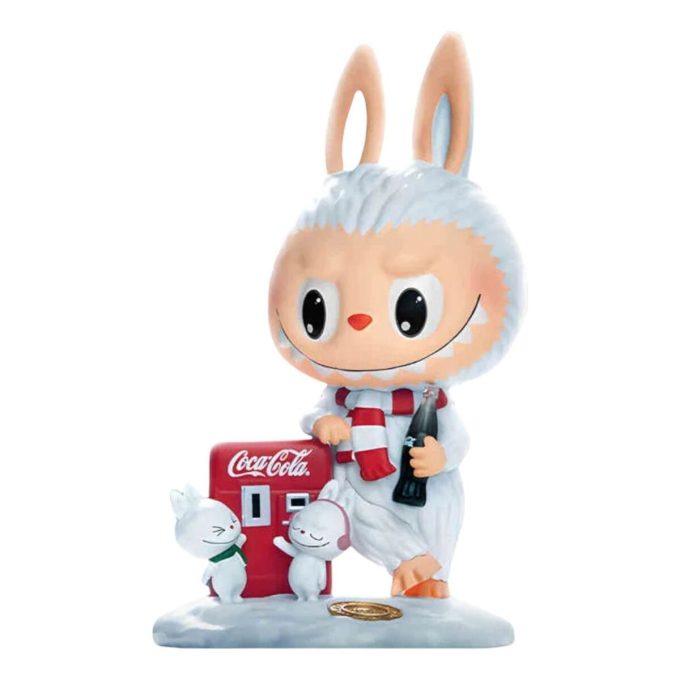 Pop Mart x Coca-Cola The Monsters Labubu -figuuri ”Mysteettinen lumiukko” – salainen painos
