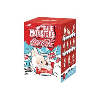 Pop Mart x Coca-Cola The Monsters Labubu -figuuri sinetöidyssä kotelossa (1 sokea laatikko)