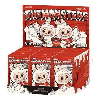 Pop Mart x Coca Cola The Monsters Labubu -sinetöity laatikko (6 pulloa)