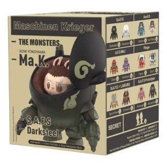 Pop Mart x Kow Yokoyama MA.K.The Monsters Labubu sinetöity kotelo (1 sokea laatikko)