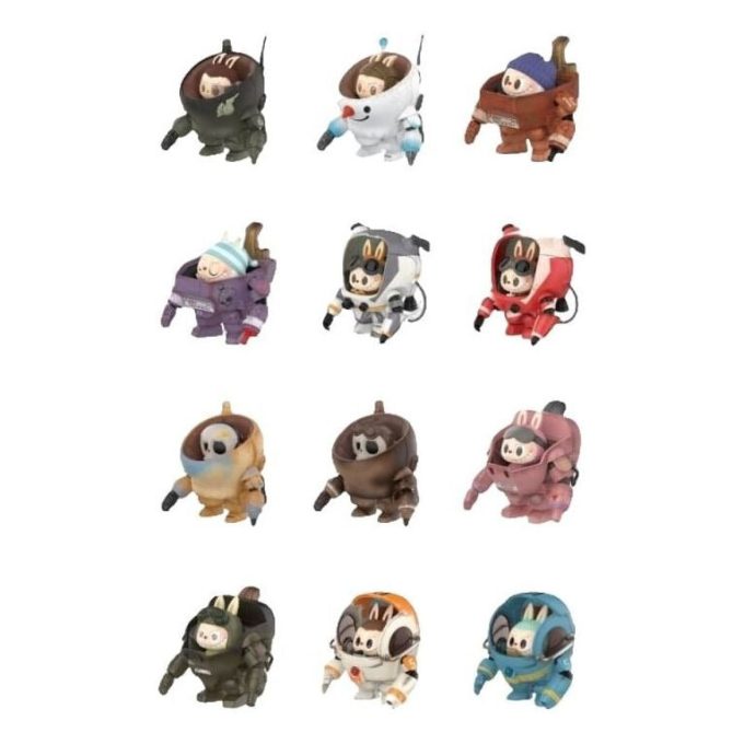 Pop Mart x Kow Yokoyama MA.K.The Monsters Labubu sinetöity kotelo (12 sokkolaatikkoa)