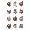 Pop Mart x Kow Yokoyama MA.K.The Monsters Labubu sinetöity kotelo (12 sokkolaatikkoa)