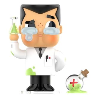 Pop Mart x Powerpuff Girls CryBaby -vinyylifiguurit ”Professori Utoniun”