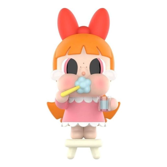 Pop Mart x Powerpuff Girls CryBaby -vinyylifiguurit ”Teepparien hampaiden harjaus”