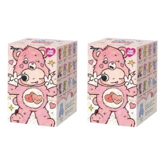 Pop Mart x Zsiga Care -karhuhahmot sinetöidyssä kotelossa (2 sokeaa rasiaa)
