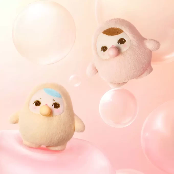 PUCKY BEANIE BUBBLE UP -SARJA – Pehmoinen riipusverholaatikko