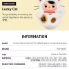 PUCKY Roly-Poly Kitty -sarja – vinyylipehmoinen kaihdinlaatikko