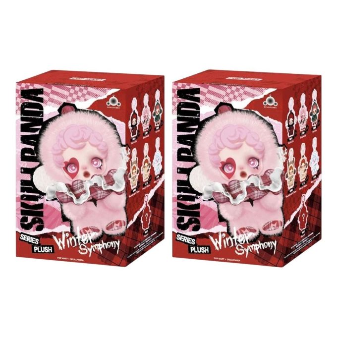 Skullpanda Winter Symphony -riipus, sinetöity kotelo (2 ruutua)