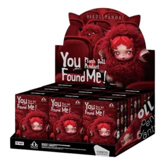 Skullpanda You Found Me -pehmolelu-nukke, sinetöity kotelo (9 ruutua)