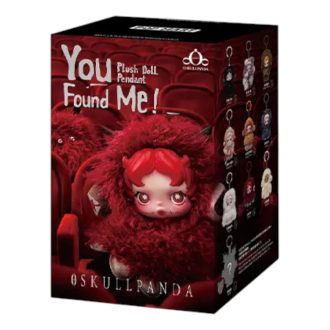 Skullpanda You Found Me -pehmolelu-nukkeriipus, sinetöity kotelo (1 sokea rasia)