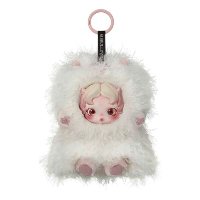 Skullpanda You Found Me -pehmonukkeriipus ”Ghostie”