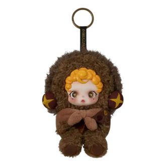 Skullpanda You Found Me -pehmonukkeriipus ”Sneaky Chestnut”