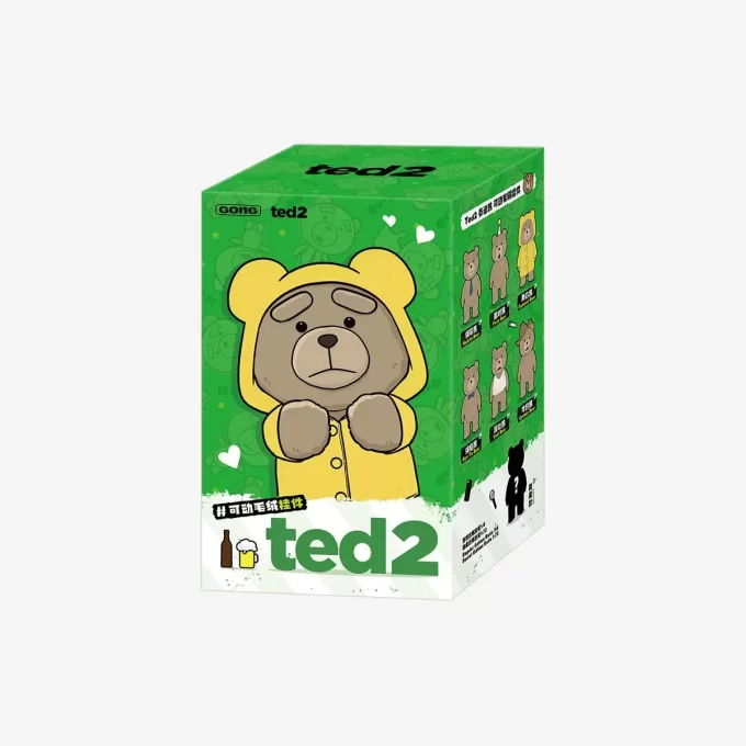 Ted2-nallekarhu pehmoinen riipus