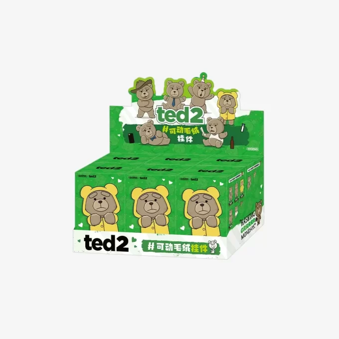 Ted2-nallekarhu pehmoinen riipus
