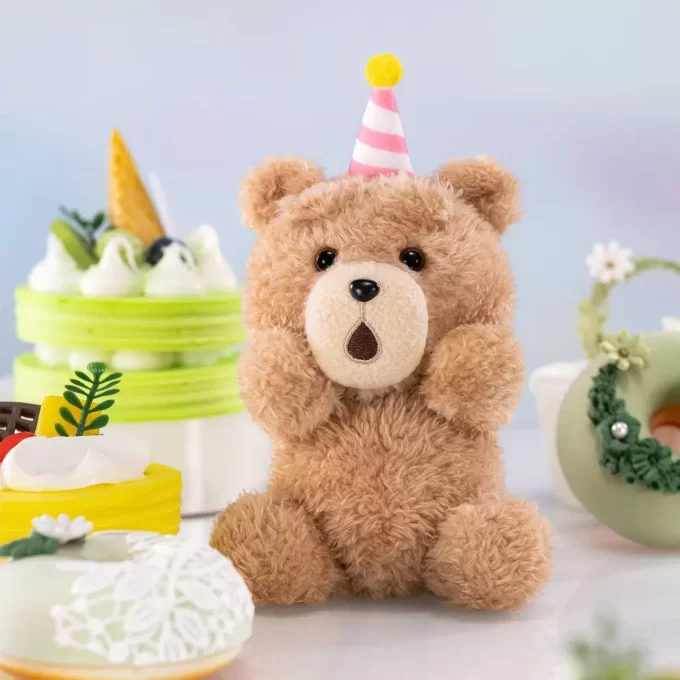 Ted2-nallekarhu pehmoinen riipus