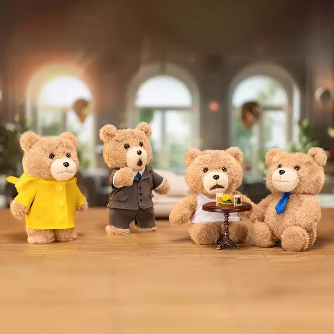 Ted2-nallekarhu pehmoinen riipus