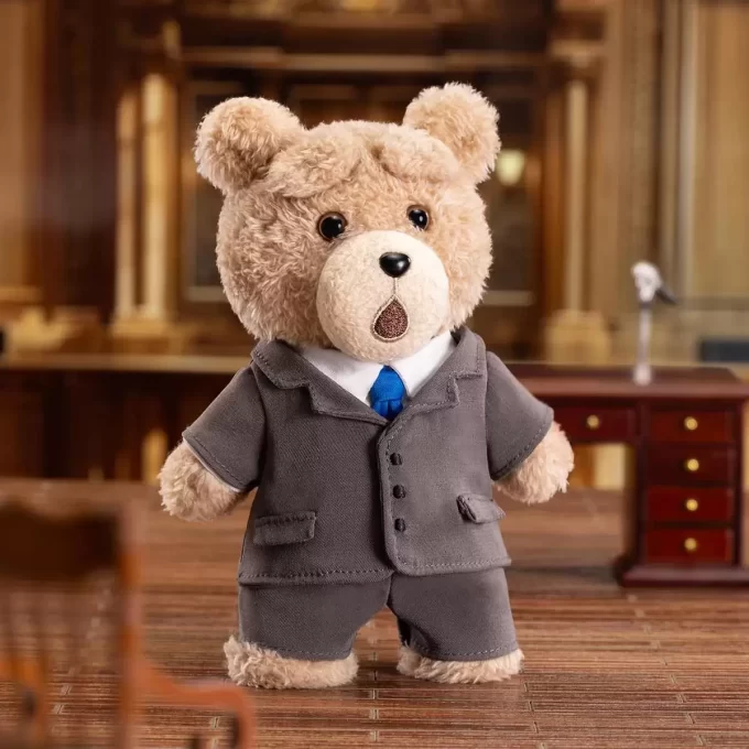 Ted2-nallekarhu pehmoinen riipus