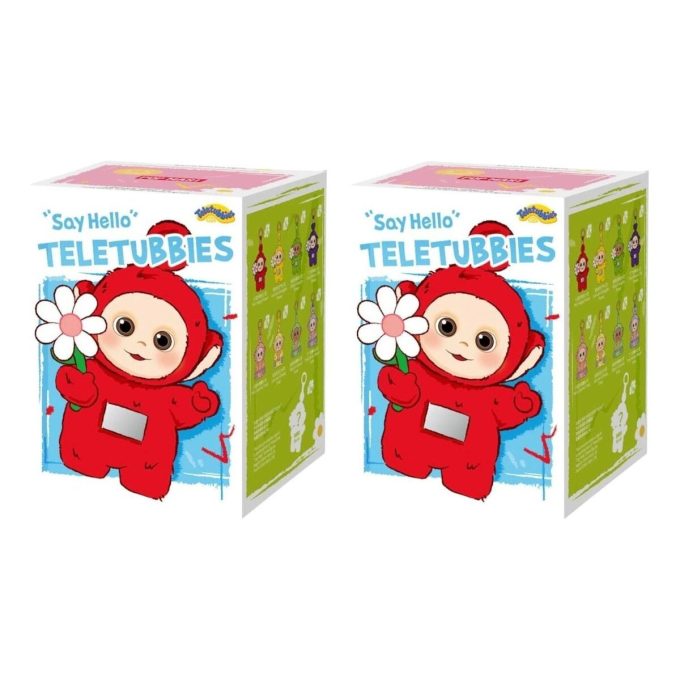 Teletapit Say Hello -hahmot sinetöity kotelo (2 sokeaa laatikkoa)