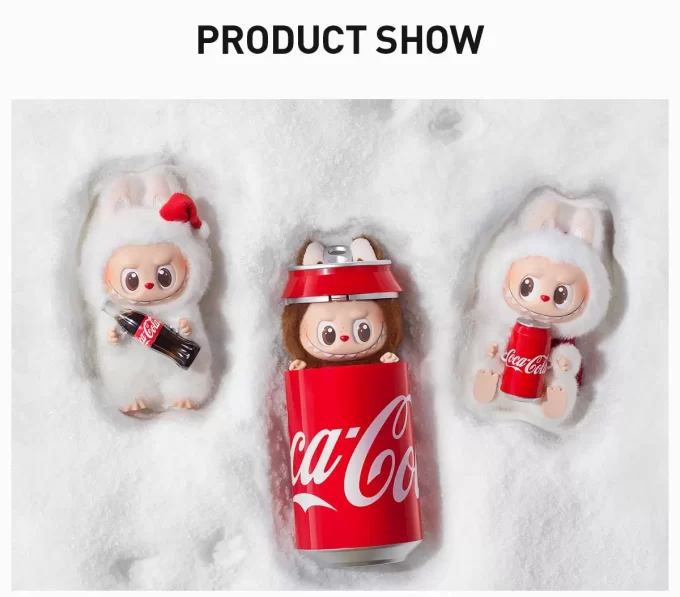 THE MONSTERS COCA-COLA -SARJA – Vinyylikasvot sokea laatikko