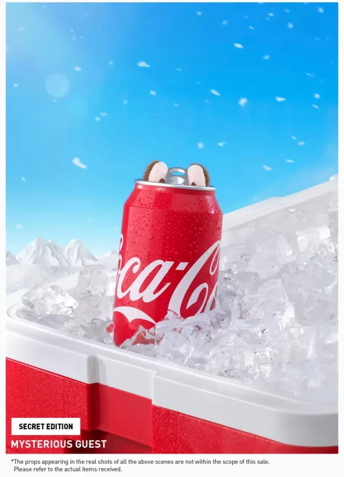 THE MONSTERS COCA-COLA -SARJA – Vinyylikasvot sokea laatikko