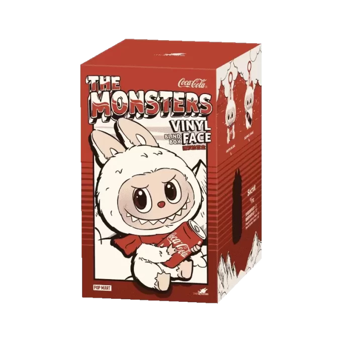 THE MONSTERS COCA-COLA -SARJA – Vinyylikasvot sokea laatikko