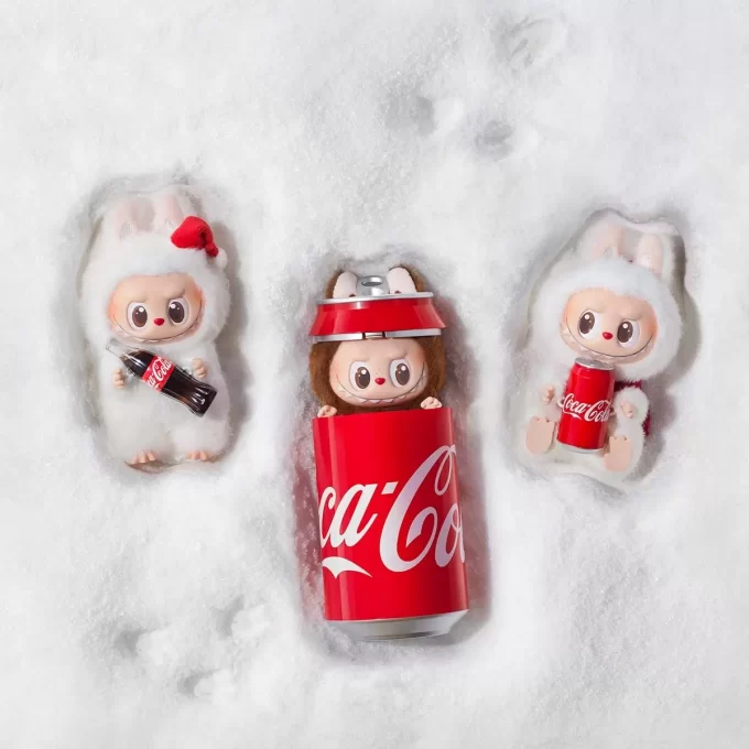 THE MONSTERS COCA-COLA -SARJA – Vinyylikasvot sokea laatikko