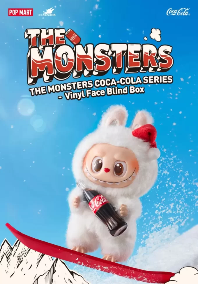 THE MONSTERS COCA-COLA -SARJA – Vinyylikasvot sokea laatikko